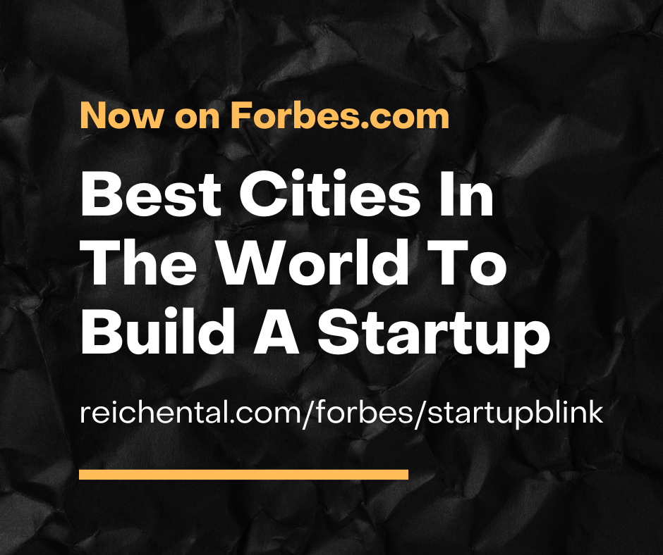 ARTICLE: Best Cities In The World To Build A Startup