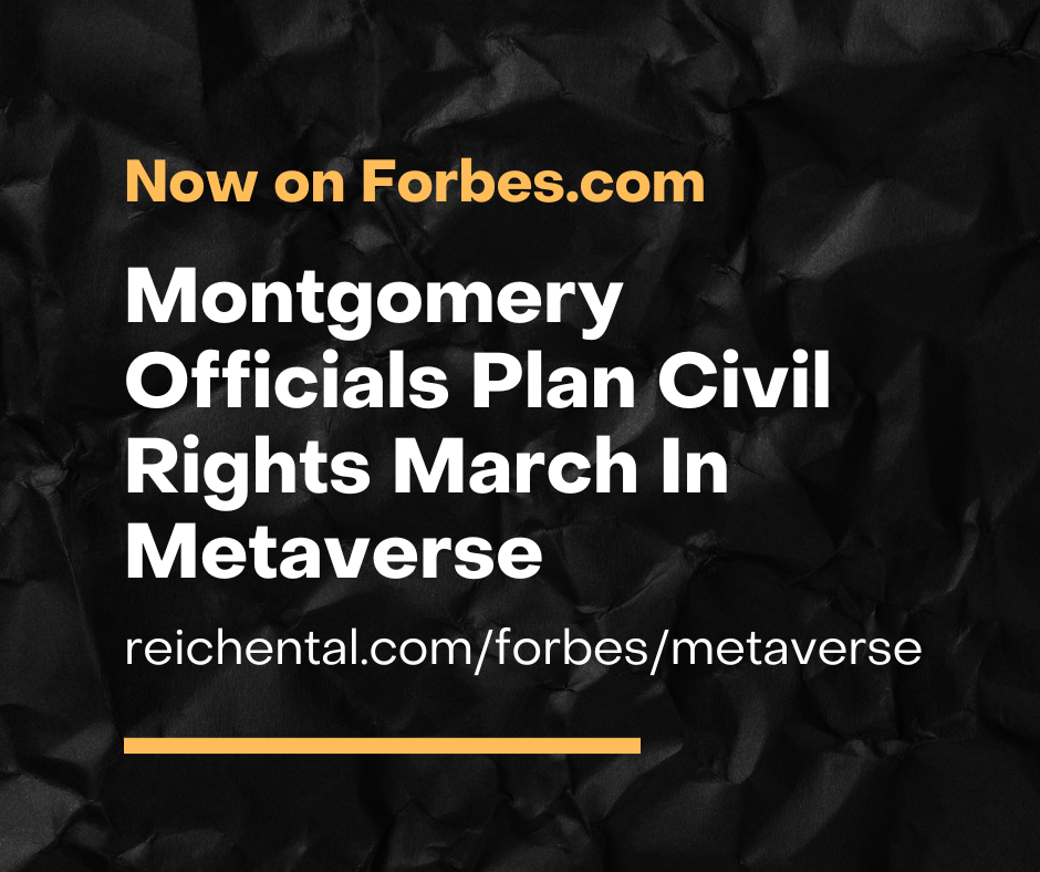 ARTICLE: Montgomery Officials Plan Civil Rights March In Metaverse